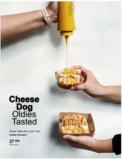 Cheese Dog Oldies Tasted